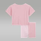 Jordan Mini Me Baby (12–24M) Flight Bike Shorts Set