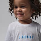 조던 베이비 워드마크 티셔츠 앤 쇼츠 세트