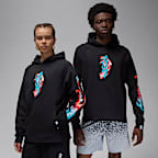 Zion Men's Graphic Fleece Pullover Hoodie