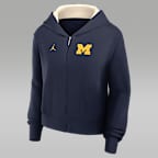 Michigan Mantra Women's Jordan Brand College Full-Zip Hoodie