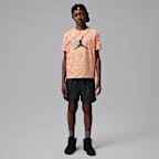 Playera Geo Tie Dye para niños talla grande Jordan