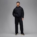 Jordan Brooklyn Fleece Men's Oversized Open-Hem Trousers