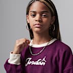 Jordan Big Kids' Meta-Enchantment Cozy Crew