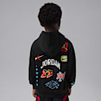 Sudadera con gorro sin cierre de French Terry Dynasty para niños talla pequeña Jordan