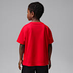 Jordan Little Kids' Retro Hoop Distressed Graphic T-Shirt