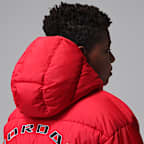 Jordan Brooklyn pufferjack met graphic voor kids