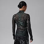 Jordan Flight Women's Long-Sleeve Mesh Top