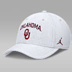 Oklahoma On-Field Rise Swoosh Men's Jordan Brand Dri-FIT College Hat