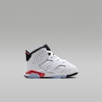 Jordan 6 Retro "White Infrared" Baby/Toddler Shoes