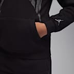 Jordan MVP-hættetrøje i fleece til større børn