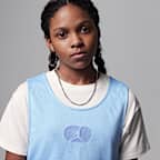 Playera con revestimiento de malla para niño Jordan Training Camp