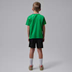 조던 리틀키즈 스포츠 저지 및 메쉬 쇼츠 세트