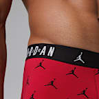 Boxerkalsonger i bomull Jordan Flight Essentials för män (3 par)