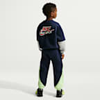 Jordan Toddler Holiday Printed Half-Zip and Pants Set