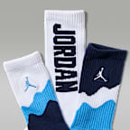 Jordan Kids' Retro Crew Socks (3 Pairs)