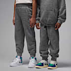 Jordan MJ Brooklyn Fleece tweedelige hoodieset voor kleuters