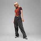 エア ジョーダン ウィメンズ フルジップ ニット トップ