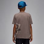 Jordan Big Kids' Cave Stone 4 Retro T-Shirt