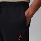 Jordan Brooklyn Men's Statement Fleece Open-Hem Trousers