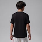 Playera con tipografía para niños talla grande Jordan Flight Essentials