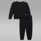 Ensemble deux pièces avec haut col ras-du-cou Jordan Brooklyn Fleece pour bébé (12-24 mois)