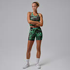 Shorts Dri-FIT estampados de tiro alto de 13 cm para mujer Jordan Sport