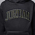 Sudadera con gorro sin cierre para niños talla pequeña Jordan "See Me Shine"