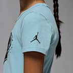 Playera Etched Wood para niños talla grande Jordan