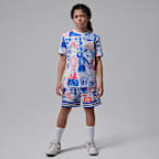 Shorts deportivos Diamond estampados MJ para niños talla grande Jordan Dri-FIT