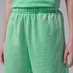 Shorts de French Terry con efecto lavado Brooklyn para niños talla grande Jordan