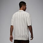 ジョーダン スポーツ メンズ ニット ボタンダウン ゴルフトップ