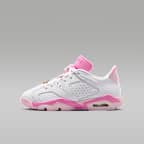 エア ジョーダン 6 レトロ LOW "China Rose" ジュニアシューズ
