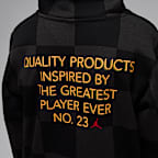 Sudadera con gorro sin cierre Deep Dish para niños talla grande Jordan