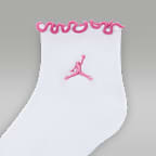 Jordan Big Kids' Lettuce Edge Ankle Socks (6 Pairs)