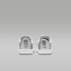 Jordan 1 Retro Low 'Silver' Younger Kids' Shoes