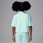 Jordan Dri-FIT Training Camp Little Kids' Jumpman Mesh Top