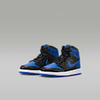 Tenis para niños de preescolar Jordan 1 Retro High OG "Royal"