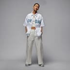 Jordan Flight Women's Woven Short-Sleeve Top