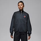 조던 플라이트 클럽 여성 플리스 쿼터집 풀오버