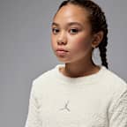 Jordan Mountainside Big Kids' Bouclé Crew