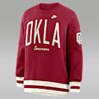 Oklahoma Legacy Women's Nike College Pullover Crew