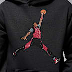 Sudadera con gorro sin cierre Sketch para niños talla grande Jordan