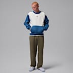Jordan Brooklyn Men's Fleece Crew-Neck Sweatshirt