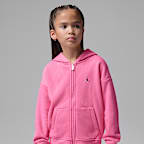 Jordan Brooklyn Fleece Little Kids' 2-Piece Full-Zip Hoodie Set