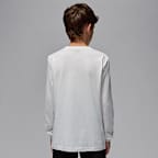 Jordan Big Kids' Jumpman Drip Long Sleeve T-Shirt