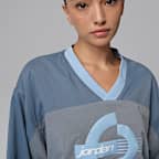 Jordan Brooklyn Sudadera de manga larga de tejido Woven con estampado - Mujer