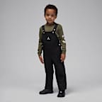 Jordan MVP Toddler 2-Piece Overalls Set - Black