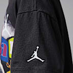 Playera Air con collage para niños talla grande Jordan