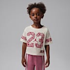 Jordan Little Kids' Floral Lace T-Shirt