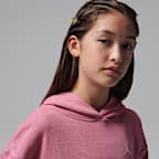 Sudadera con gorro sin cierre de French Terry para niños talla grande Jordan